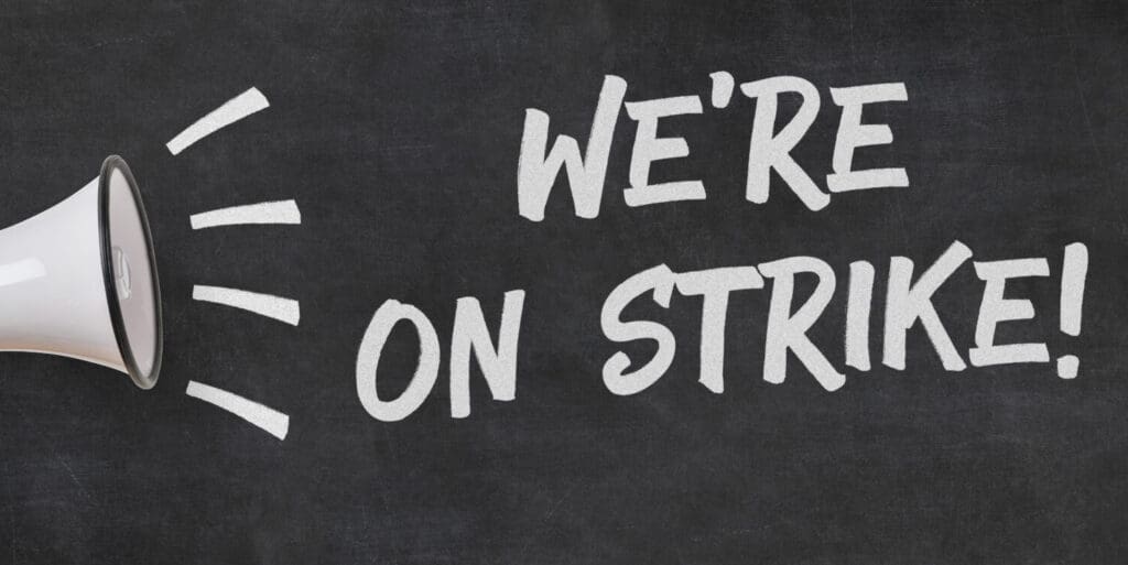 we-are-on-strike